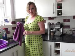 AuntJudysXXX - 46yo Big Tit MILF Housewife Nel - Kitchen POV Experience